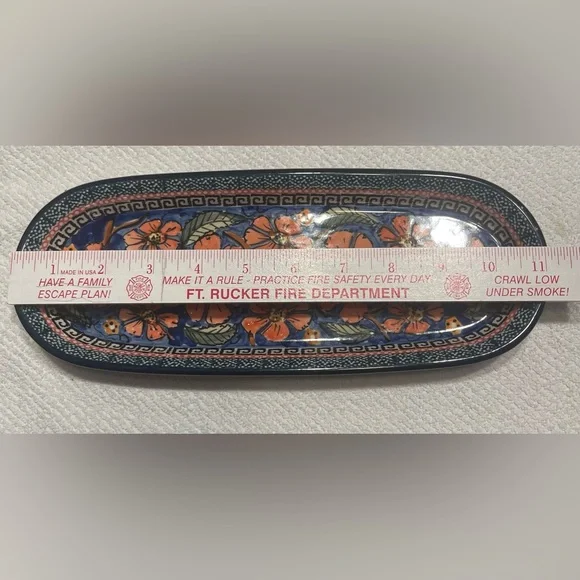 Unikat Polish pottery tray